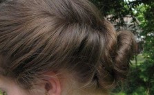 Pulled Back Updo