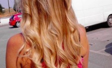 Curly Blonde Hair