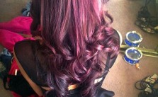 Dark Purple Curls