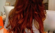 Dark Red Hair