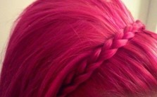 Red Headband Braid