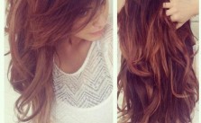 Red Brown Ombre