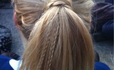 Ponytail with Braid