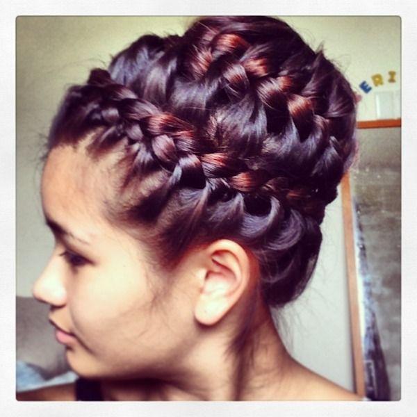 two tiered infinity braid