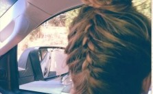 Upside Down Braid Bun