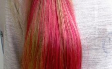 Peek-a-boo Pink Hair