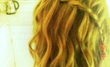 Waterfall Braid Attempt