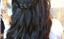 Waterfall Braid & Curls