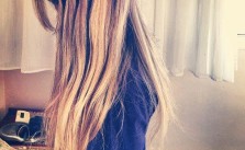 Brown & Blonde Waterfall Braid