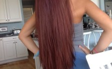 Long Auburn Hair
