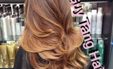 Chocolate Caramel Ombre