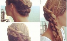 Double Katniss Braid