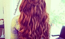 Waterfall Braid & Curls