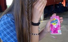 Braid Hair Down