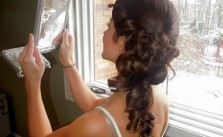 Swept Bridal Hair