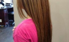 Red & Blonde Highlights