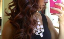 Red Brown Ombre