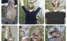 Rope Braid Top Knot