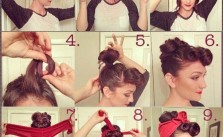 Vintage Pinup Hairstyle