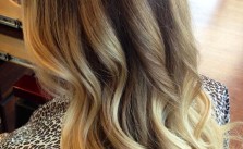 Ombre Styled Curls