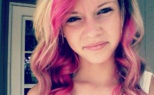 Blonde with Pink Streaks