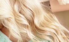 Soft Wavy Blonde Hair