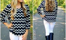 Blouse & Blonde Waves