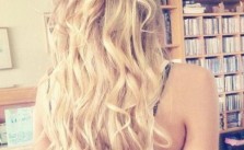 Messy Blond Curls