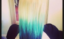Teal to Blue