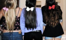 Bows in Hair