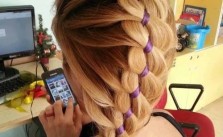 Braid with Ribbon