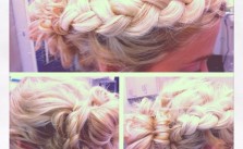 Side Braid Bun