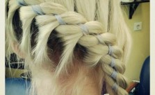 Braided with Ribbon