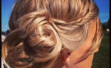 Bangs Twist & Side Bun