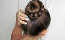 Braid Around Bun