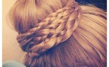 Braided Around Bun