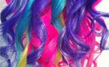 Curly Pastel Hairstyle