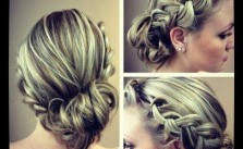 Cute Braid & Updo
