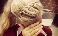 Braid in Front