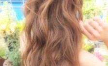 Waterfall Braid & Brown Hair