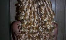 Blonde Spiral Curls