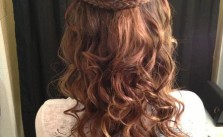 Messy Curls & Braids