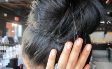 Messy Chignon Bun