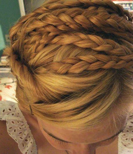 milkmaid or dutch braids