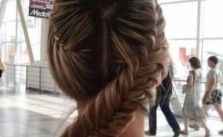 Swirl Braid Bun