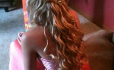 Braid & Prom Dress