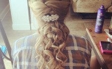 Prom Curls & Braid