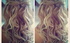 Romantic Blonde Curls