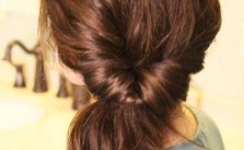 DIY Topsy Ponytail