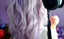 Violet & Silver Hair